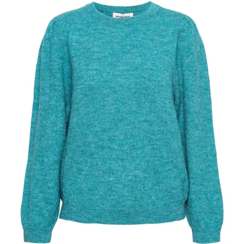 Grüner Bessie Pullover , Damen, Größe: L - &Co Woman - Modalova