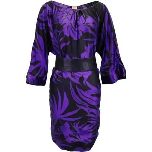 Pre-owned Silk dresses , female, Sizes: M - Armani Pre-owned - Modalova