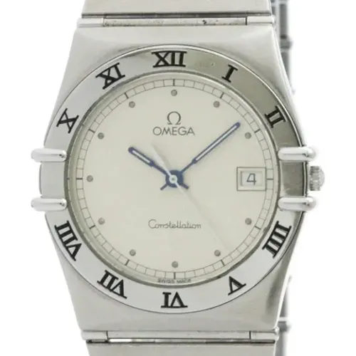 Pre-owned Watches, male, , Size: ONE SIZE Pre-owned Stainless Steel watches - Omega Vintage - Modalova