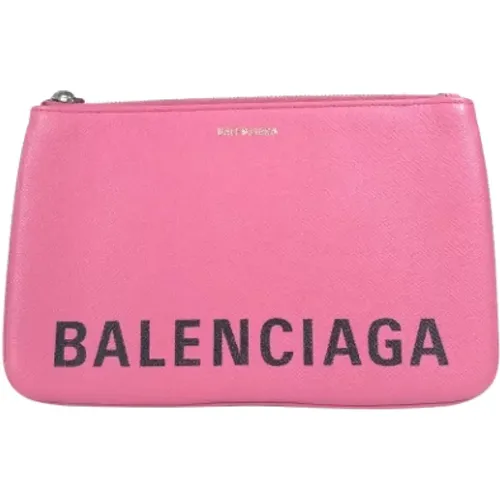 Pre-owned Clutches, female, , Size: ONE SIZE Pre-owned Leather balenciaga-bags - Balenciaga Vintage - Modalova