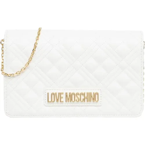 Lettering Logo Wallet , female, Sizes: ONE SIZE - Love Moschino - Modalova