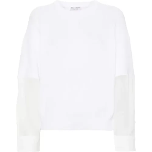 Sweaters for Men , female, Sizes: S - BRUNELLO CUCINELLI - Modalova