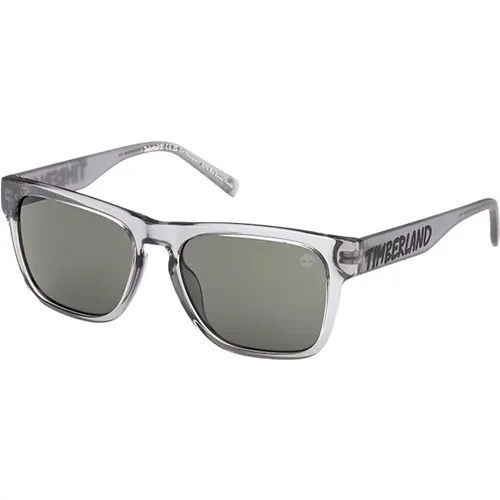 Green Lens Sunglasses , male, Sizes: 53 MM - Timberland - Modalova