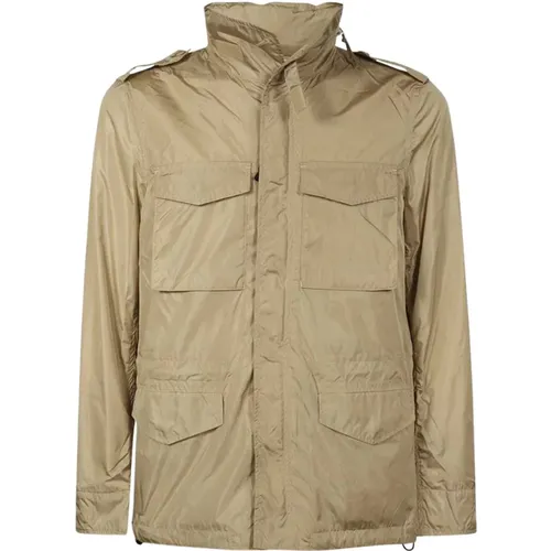 Light Jackets, male, , Size: XL Multi-pocket Nylon Jacket - Aspesi - Modalova