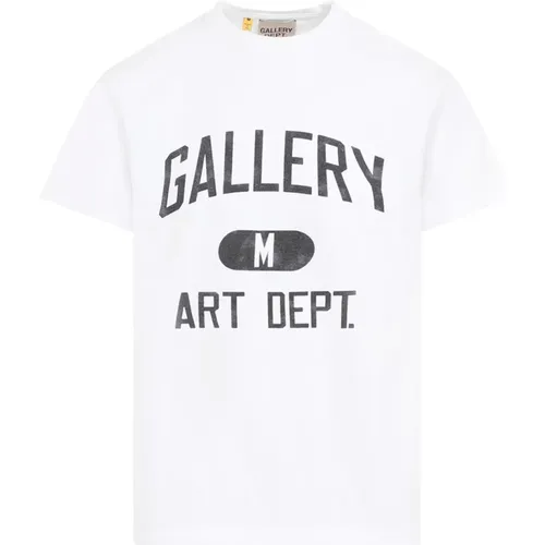 T-Shirts, male, , Size: L Art Dept Tee - Gallery Dept. - Modalova