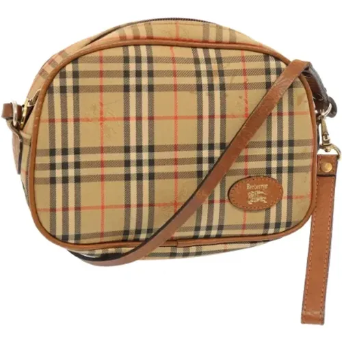 Pre-owned Cross Body Bags, female, , Size: ONE SIZE Pre-owned Fabric shoulder-bags - Burberry Vintage - Modalova