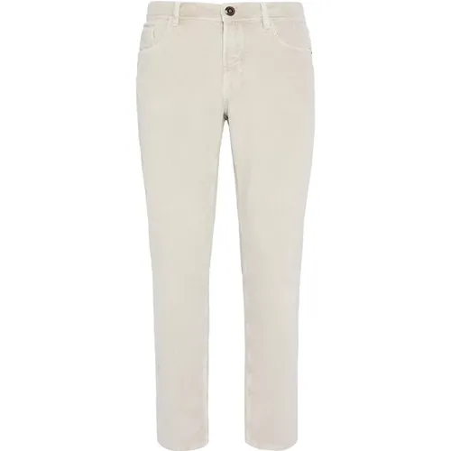 Jeans aus Stretch-Velours - Boggi Milano - Modalova