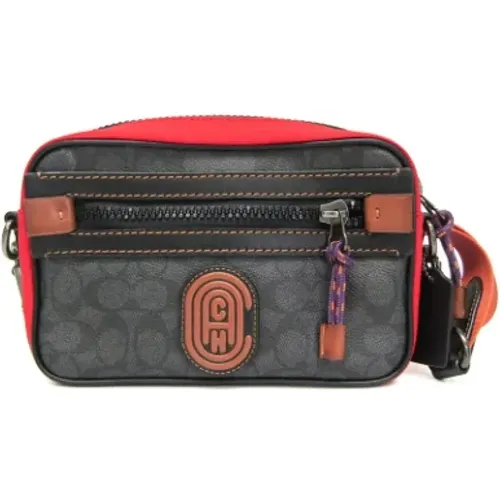 Pre-owned Cross Body Bags, unisex, , Size: ONE SIZE Pre-owned Canvas shoulder-bags - Coach Pre-owned - Modalova