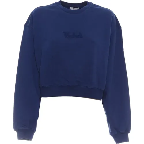 Women's Clothing Sweatshirts Twilight Ss24 , female, Sizes: XS, M - Woolrich - Modalova