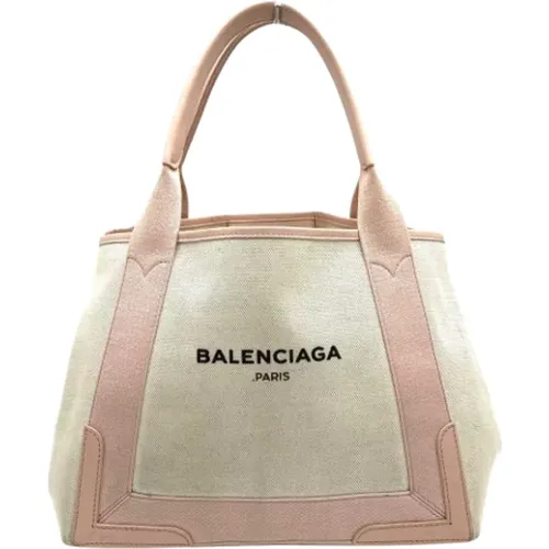 Pre-owned Handbags, female, , Size: ONE SIZE Pre-owned Canvas handbags - Balenciaga Vintage - Modalova