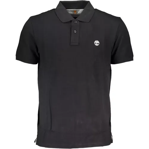 Besticktes Baumwoll-Poloshirt , Herren, Größe: M - Timberland - Modalova