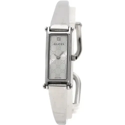 Pre-owned Watches, female, , Size: ONE SIZE Pre-owned Stainless Steel watches - Gucci Vintage - Modalova