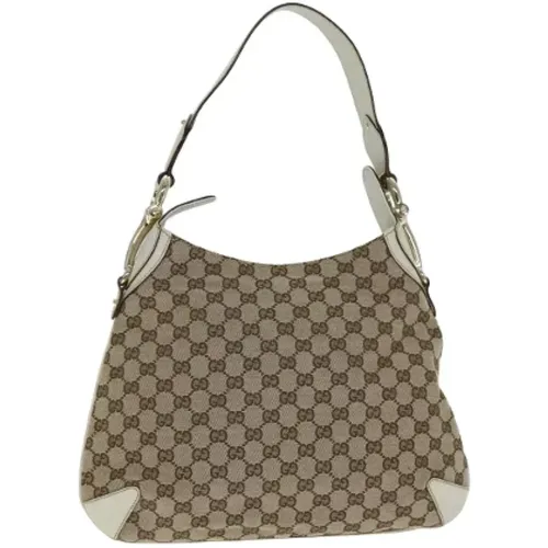 Pre-owned Handbags, female, , Size: ONE SIZE Pre-owned Canvas gucci-bags - Gucci Vintage - Modalova