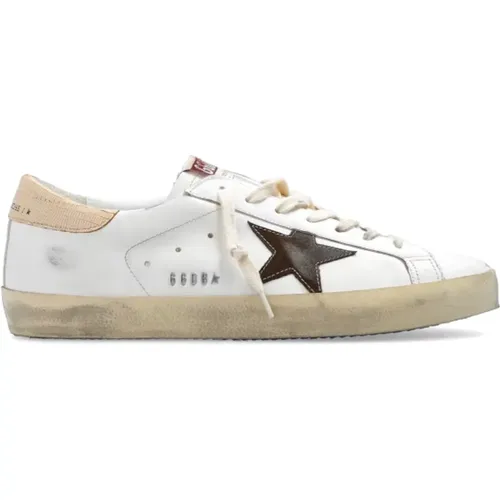 Super Star Classic With List sneakers , male, Sizes: 11 UK - Golden Goose - Modalova