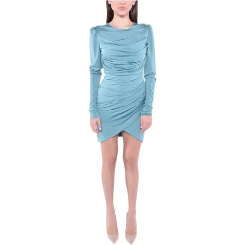 Draped Jersey Midi Dress , female, Sizes: S, XS - MVP wardrobe - Modalova