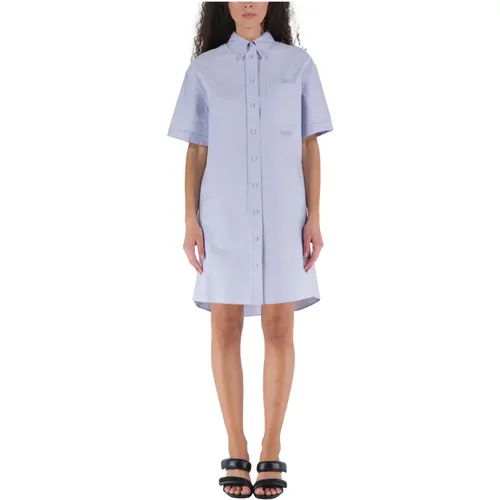 Cotton Shirt Dress , female, Sizes: 2XS - Kenzo - Modalova