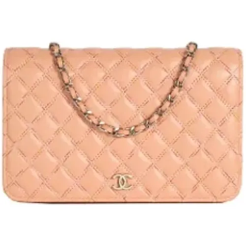 Pre-owned Leather wallets , female, Sizes: ONE SIZE - Chanel Vintage - Modalova