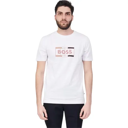 T-Shirts , male, Sizes: 2XL - Hugo Boss - Modalova