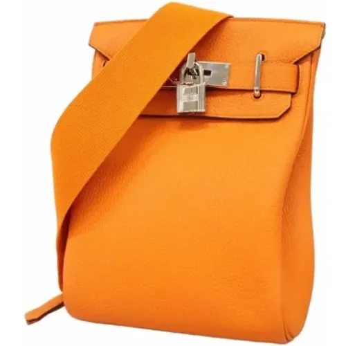 Pre-owned Cross Body Bags, female, , Size: ONE SIZE Pre-owned Leather hermes-bags - Hermès Vintage - Modalova