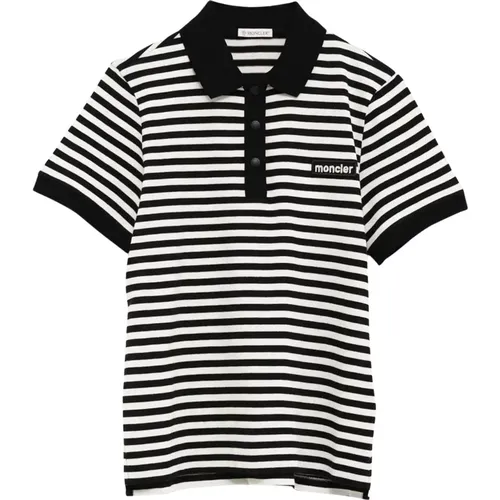 Polo Shirts, female, , Size: M Polo Shirt - Moncler - Modalova