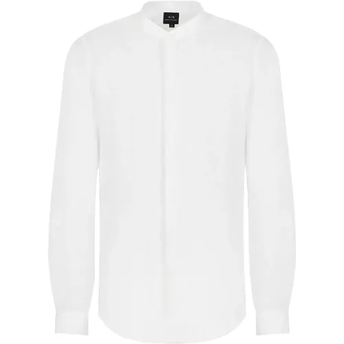 Shirt Elegant Modern Must-Have , male, Sizes: XL, L, M - Armani Exchange - Modalova