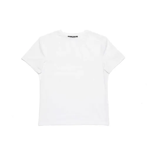 T-Shirts, male, , Size: M Face Logo T-Shirt - Acne Studios - Modalova