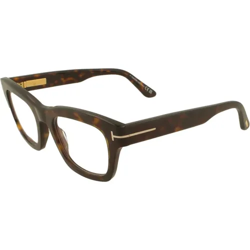 Glasses, unisex, , Size: 52 MM Square Blue Light Filter Glasses - Tom Ford - Modalova