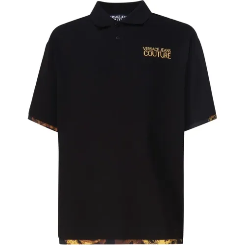 T-shirts and Polos , male, Sizes: 2XL, L, M, XL, S - Versace Jeans Couture - Modalova