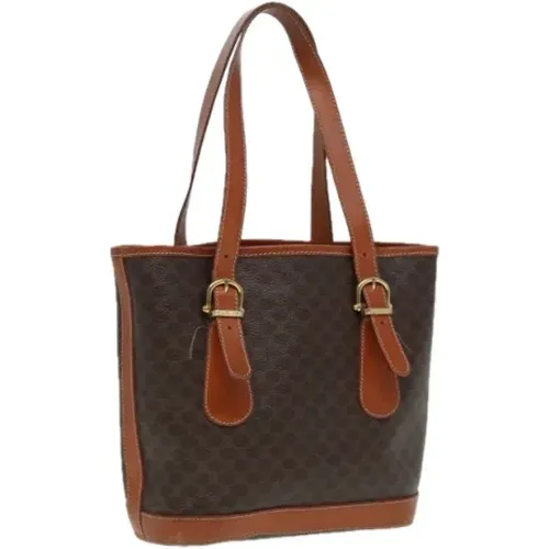 Pre-owned Tote Bags, female, , Size: ONE SIZE Pre-owned Leather celine-bags - Celine Vintage - Modalova