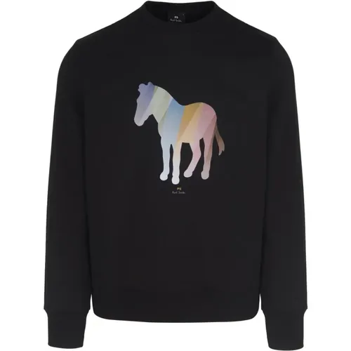 Zebra Sweatshirt , male, Sizes: M - Paul Smith - Modalova