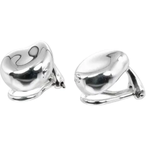 Pre-owned Silver earrings , female, Sizes: ONE SIZE - Tiffany & Co. Pre-owned - Modalova