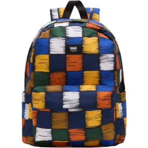 Backpacks, unisex, , Size: ONE SIZE Classic Checkerboard Backpack - Vans - Modalova