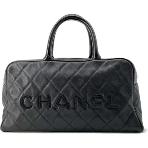 Pre-owned Weekend Bags, female, , Size: ONE SIZE Pre-owned Leather chanel-bags - Chanel Vintage - Modalova