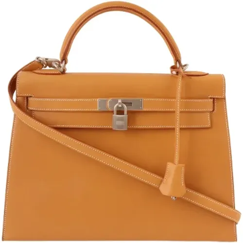 Pre-owned Canvas handbags , female, Sizes: ONE SIZE - Hermès Vintage - Modalova