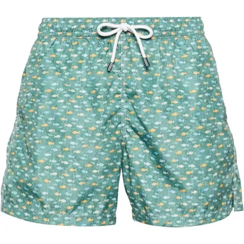 Eco Swim Shorts , male, Sizes: 2XL - Fedeli - Modalova