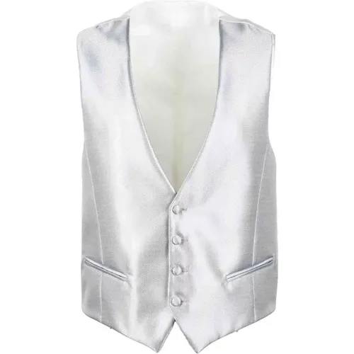 Suit Vests, male, , Size: XL Men Vest - Alessandro Dell'Acqua - Modalova