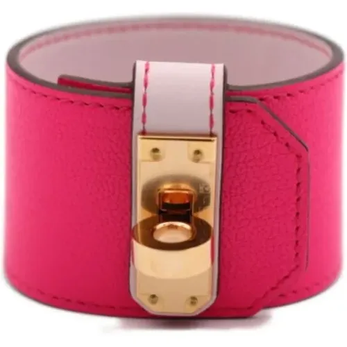 Pre-owned Jewellery, female, , Size: ONE SIZE Pre-owned Leather bracelets - Hermès Vintage - Modalova