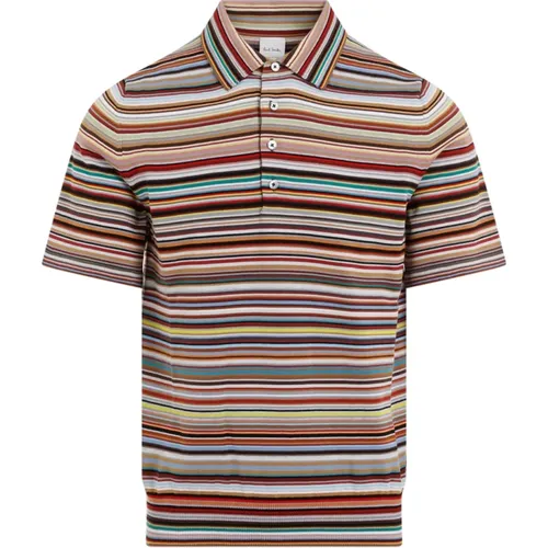 Gestreiftes Baumwoll-Poloshirt - PS By Paul Smith - Modalova