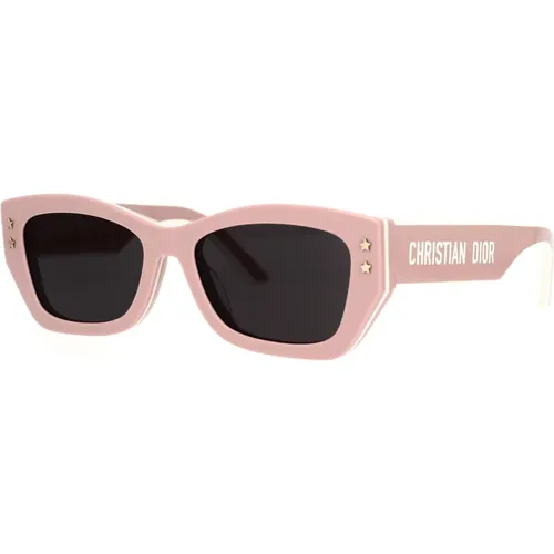 Bold and Modern Rectangular Sunglasses , female, Sizes: 53 MM - Dior - Modalova