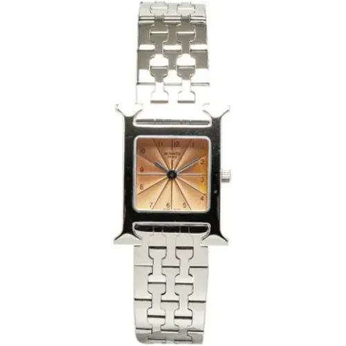 Pre-owned Watches, female, , Size: ONE SIZE Pre-owned Stainless Steel watches - Hermès Vintage - Modalova