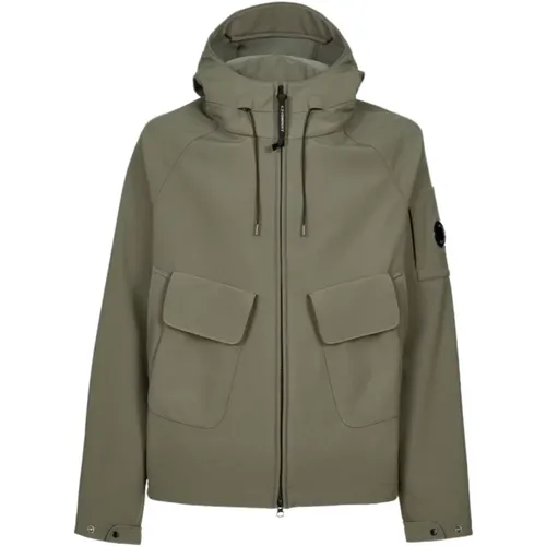 Adjustable Coulisse Jacket - , male, Sizes: L, M - C.P. Company - Modalova