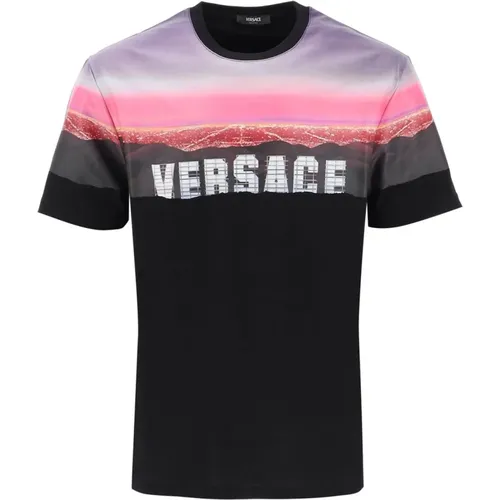 Stylish Sweatshirt for Casual Wear , male, Sizes: M - Versace - Modalova