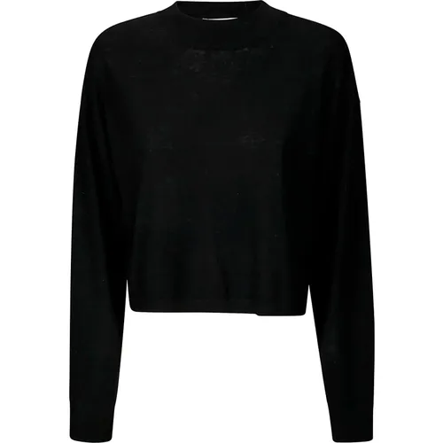 Seiden- und Woll-Crew-Neck-Pullover , Damen, Größe: M - IRO - Modalova