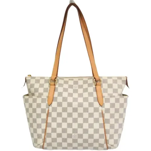 Pre-owned Tote Bags, female, , Size: ONE SIZE Pre-owned Canvas louis-vuitton-bags - Louis Vuitton Vintage - Modalova