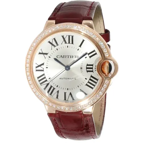Pre-owned Rose Gold watches , female, Sizes: ONE SIZE - Cartier Vintage - Modalova
