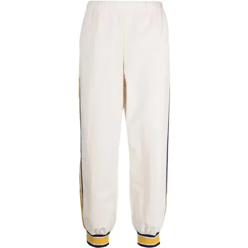 Striped Elasticated Track Pants , male, Sizes: L, M - Gucci - Modalova