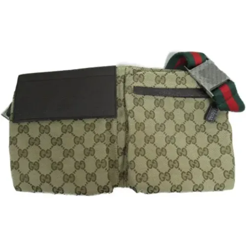 Pre-owned Canvas gucci-bags , female, Sizes: ONE SIZE - Gucci Vintage - Modalova