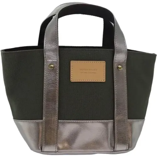 Pre-owned Canvas Handtaschen , Damen, Größe: ONE Size - Burberry Vintage - Modalova