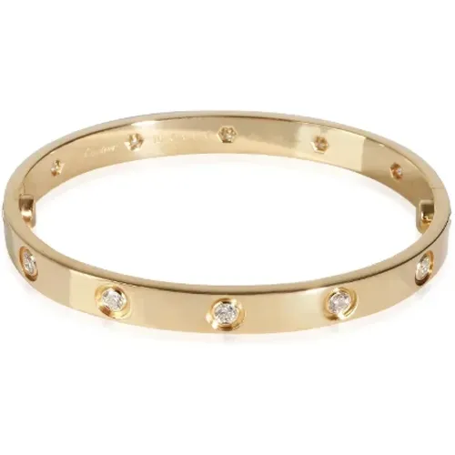 Pre-owned Jewellery, female, , Size: ONE SIZE Pre-owned Gold bracelets - Cartier Vintage - Modalova