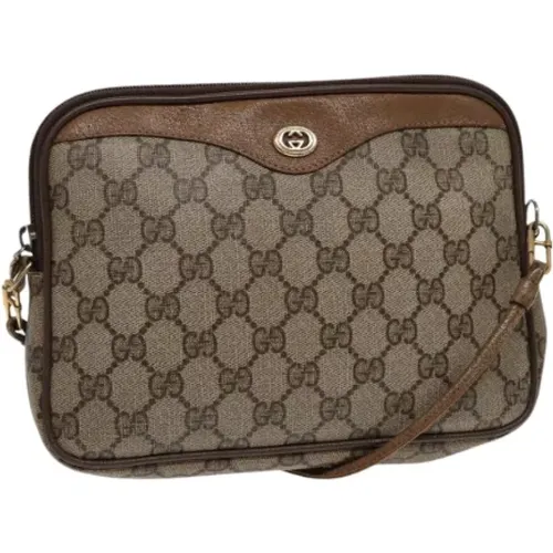 Pre-owned Canvas shoulder-bags , female, Sizes: ONE SIZE - Gucci Vintage - Modalova